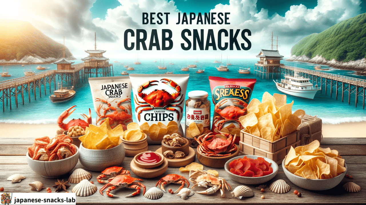 japanese crab snacks