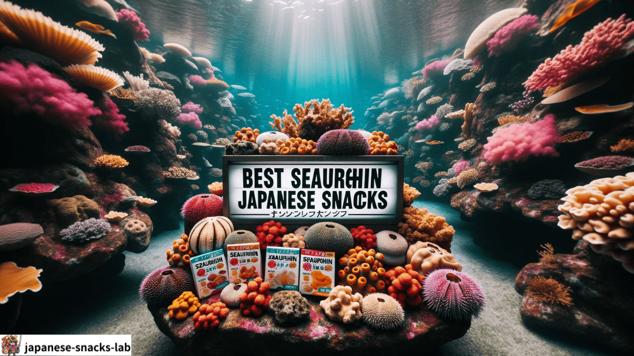 seaurchin japanese snacks
