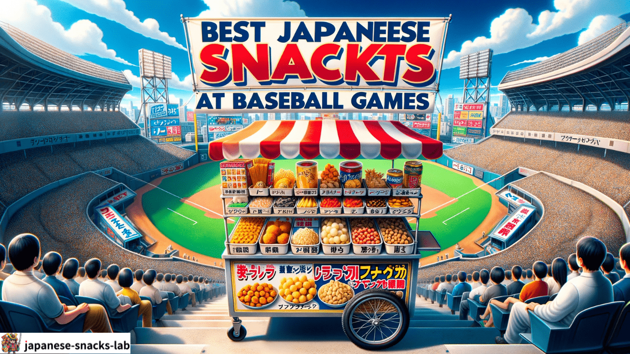 japanese snacks at baseball games