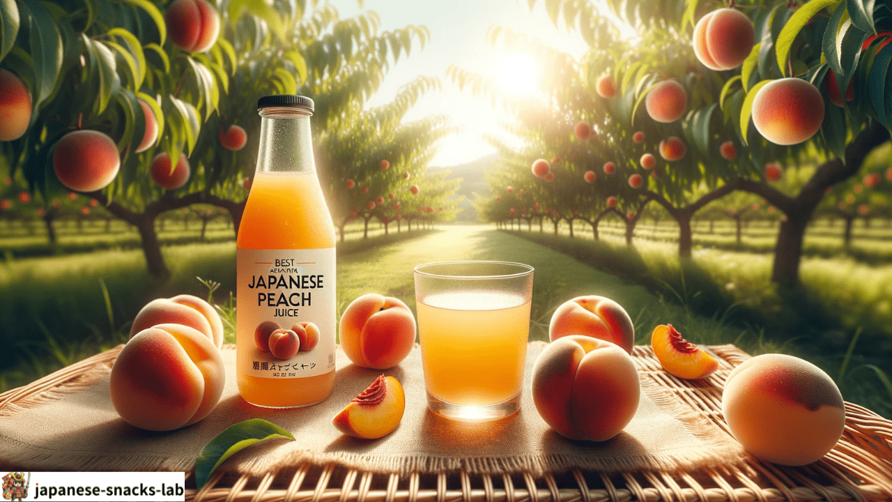 japanese peach juice