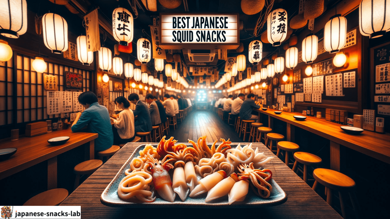 japanese squid snacks